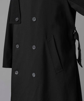 [24AW Pre-Order] SUPER170S Prime-Over Melton Balmachan Coat (Copy)