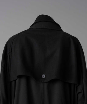 [24AW Pre-Order] SUPER170S Prime-Over Melton Balmachan Coat (Copy)