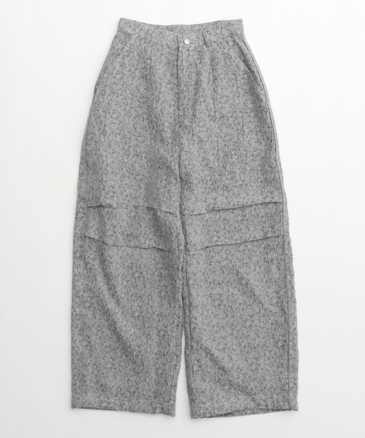 JACQUARD VOLUME SNOW PANTS