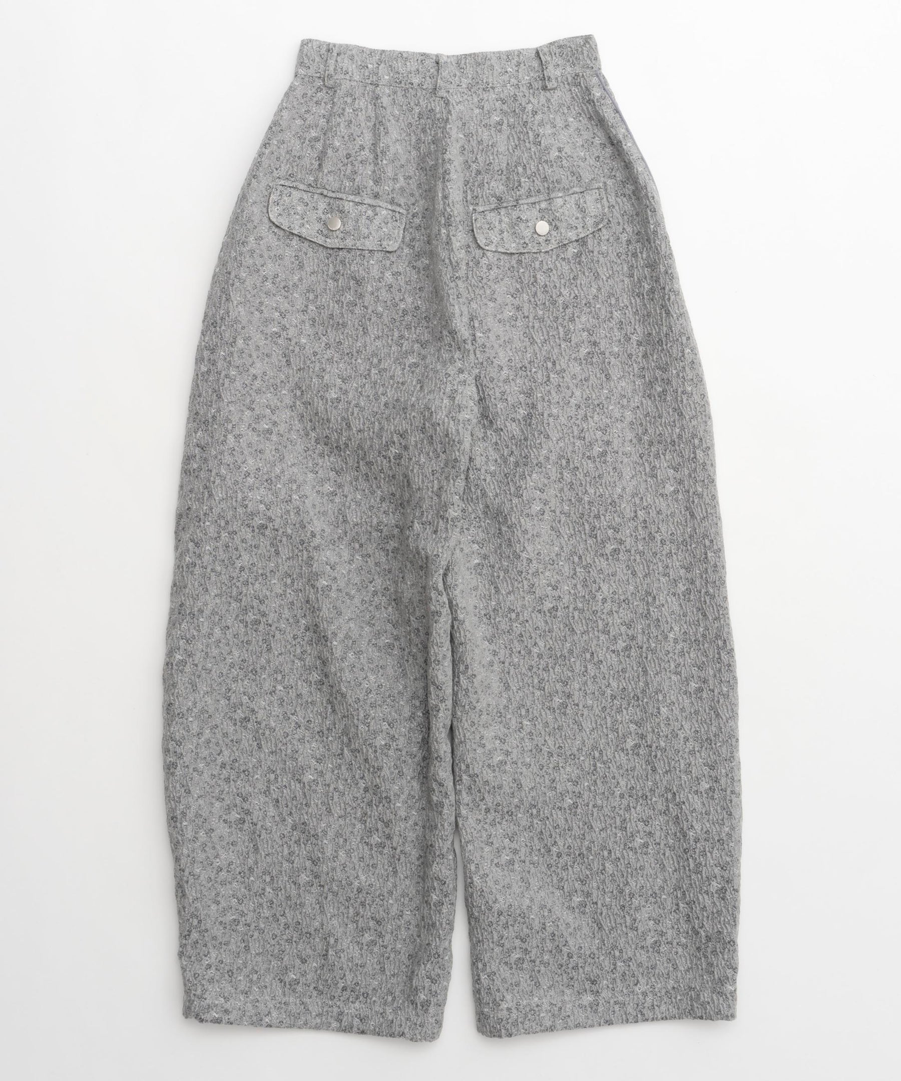 JACQUARD VOLUME SNOW PANTS