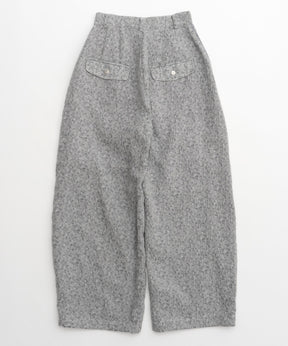 JACQUARD VOLUME SNOW PANTS