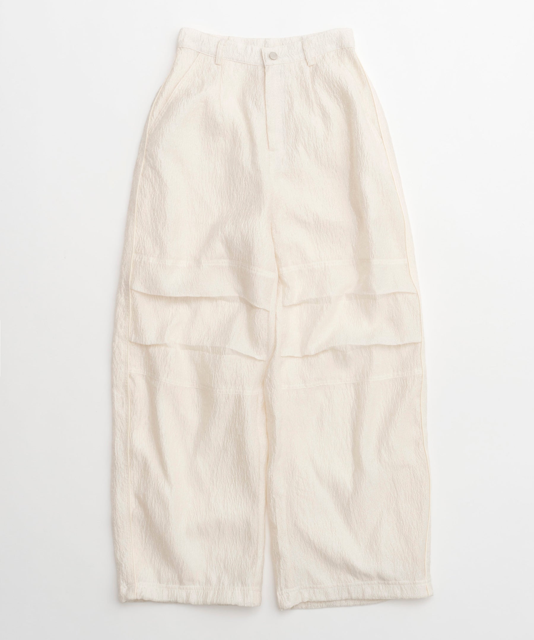 JACQUARD VOLUME SNOW PANTS