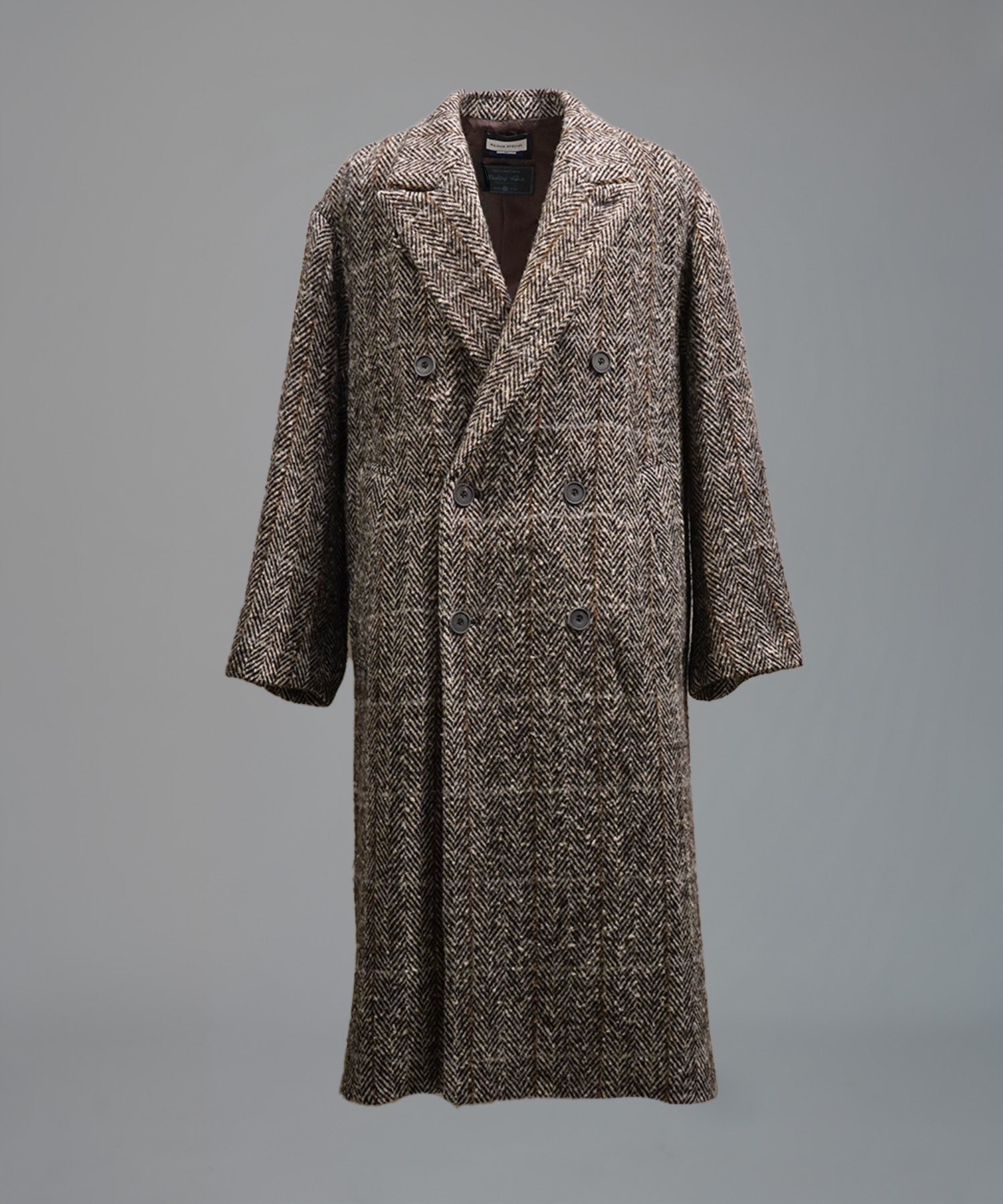 【Italian Dead Stock Fabric】Prime-Over Chesterfield Coat