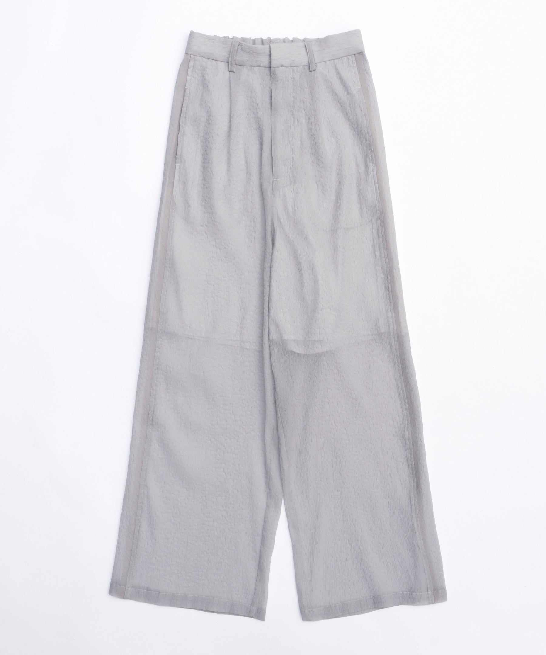 【24SPRING PRE-ORDER】Side Line Sheer Pants