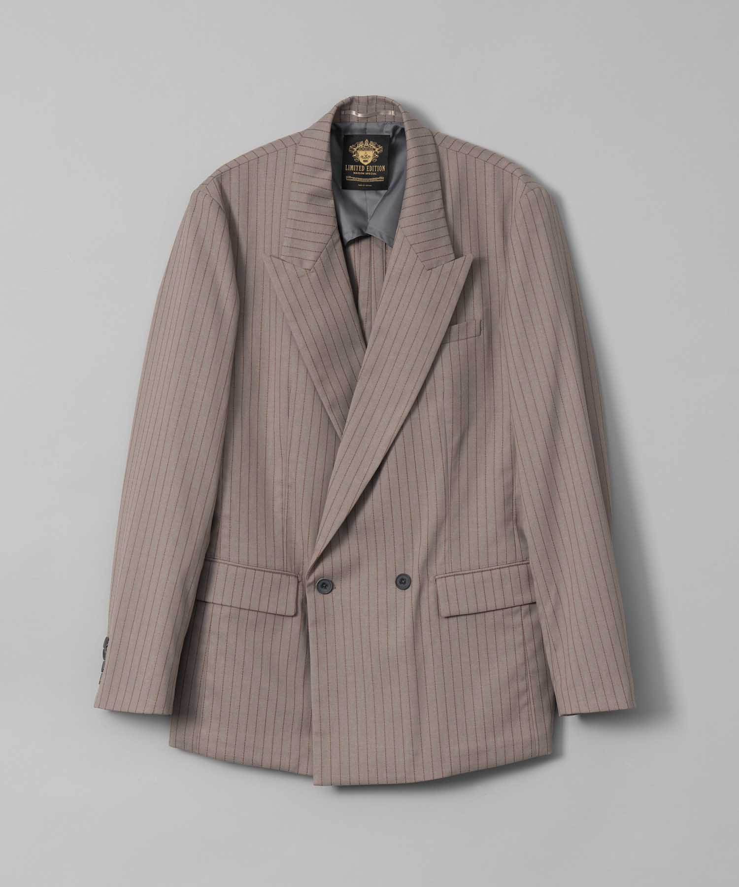 [Limited Edition] Dress-Fit Peaked Lapel Double Double Breasted Tailored Jacket