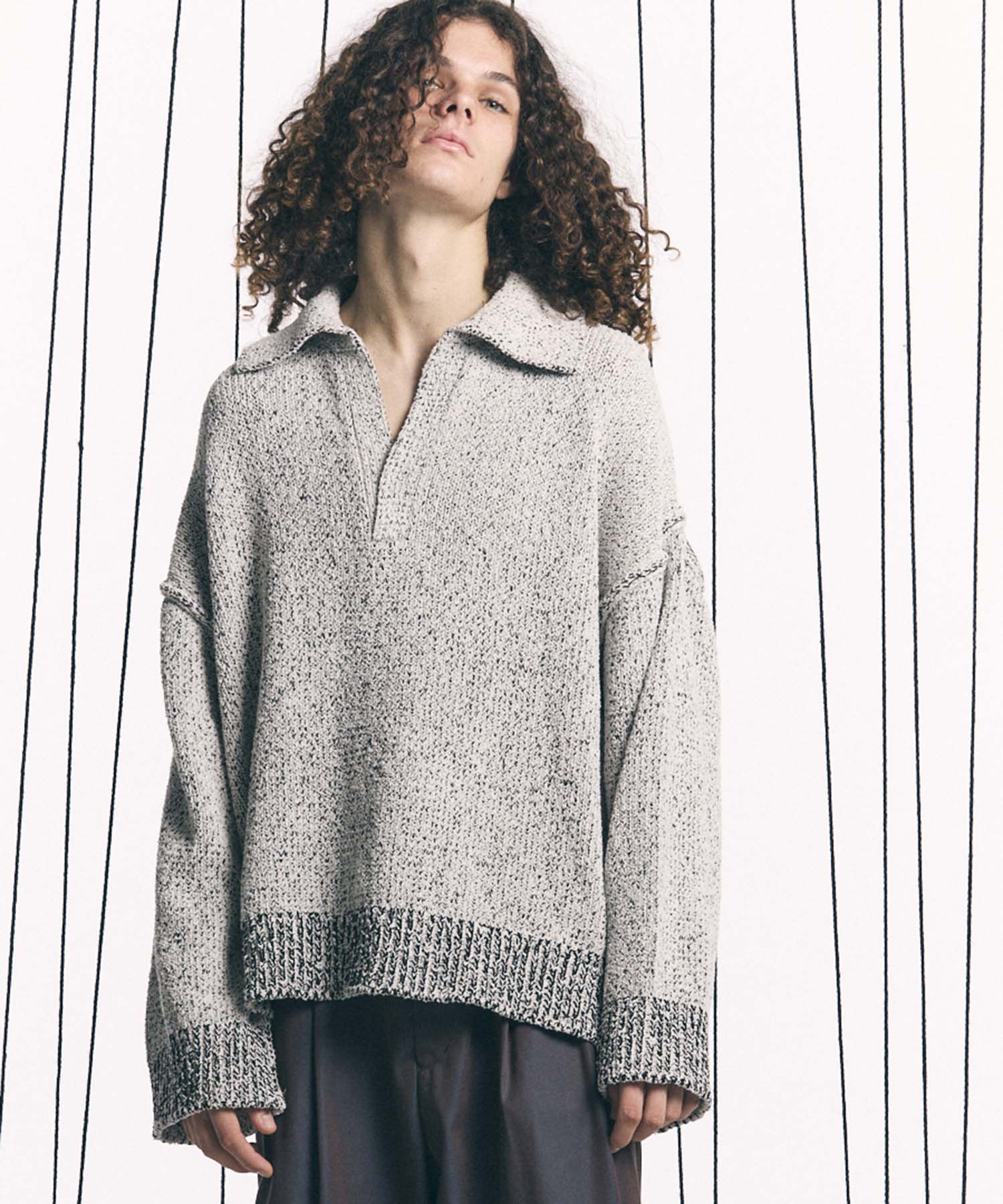 Plating Skipper Prime-Over Knit Pullover