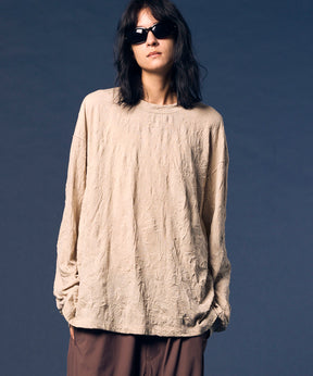 捕获洗衣机处理Prime-Erover脖子长袖T恤