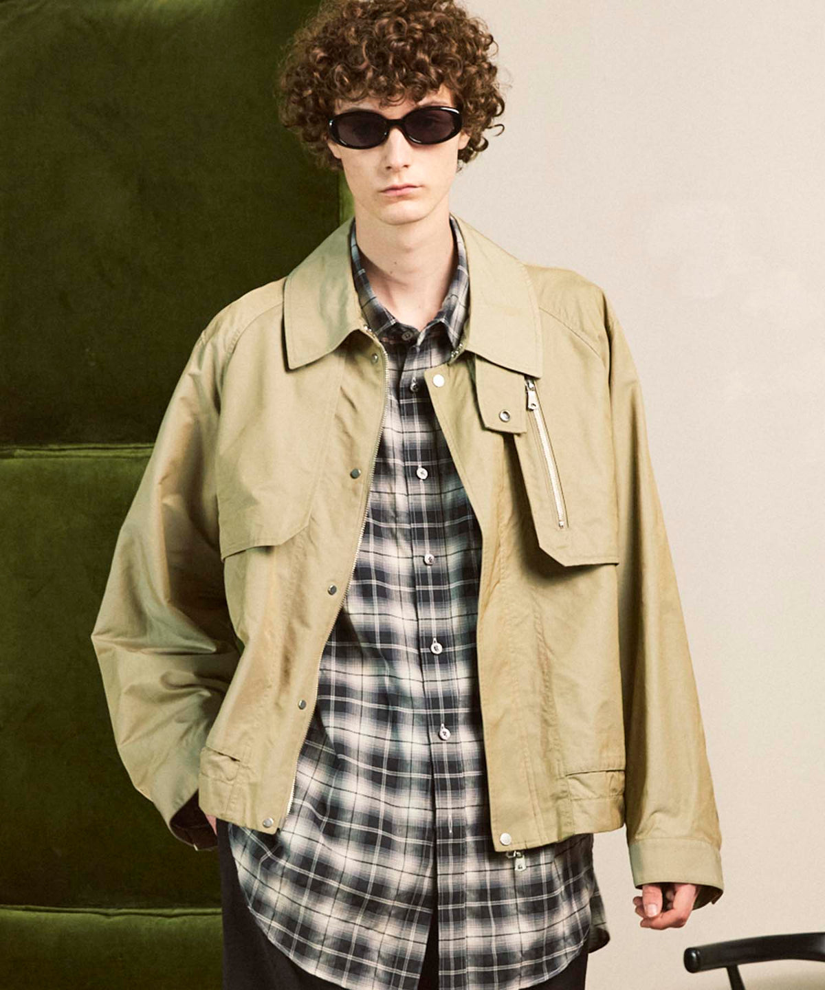 Prime-Over Multi Pocket Blouson