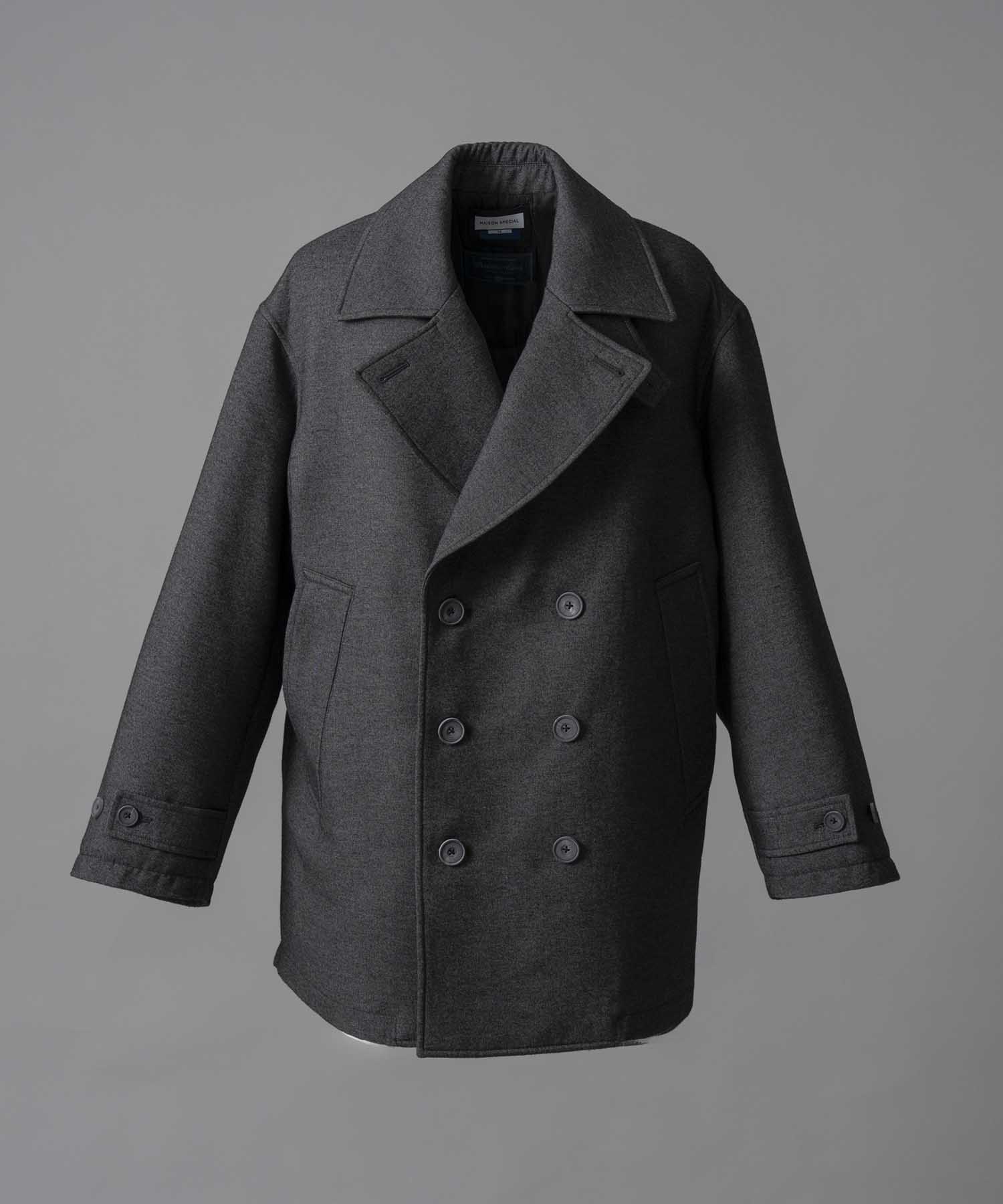 [9/27 (Fri) 12:00 Sales Start] [Italian Dead Stock Fabric] Prime-overer Pea Coat