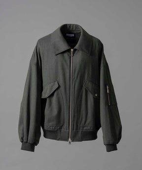 [9/27 (Fri) 12:00 Sales Start] [Italian Dead Stock Fabric] Prime-Over G-1 Flight Jacket