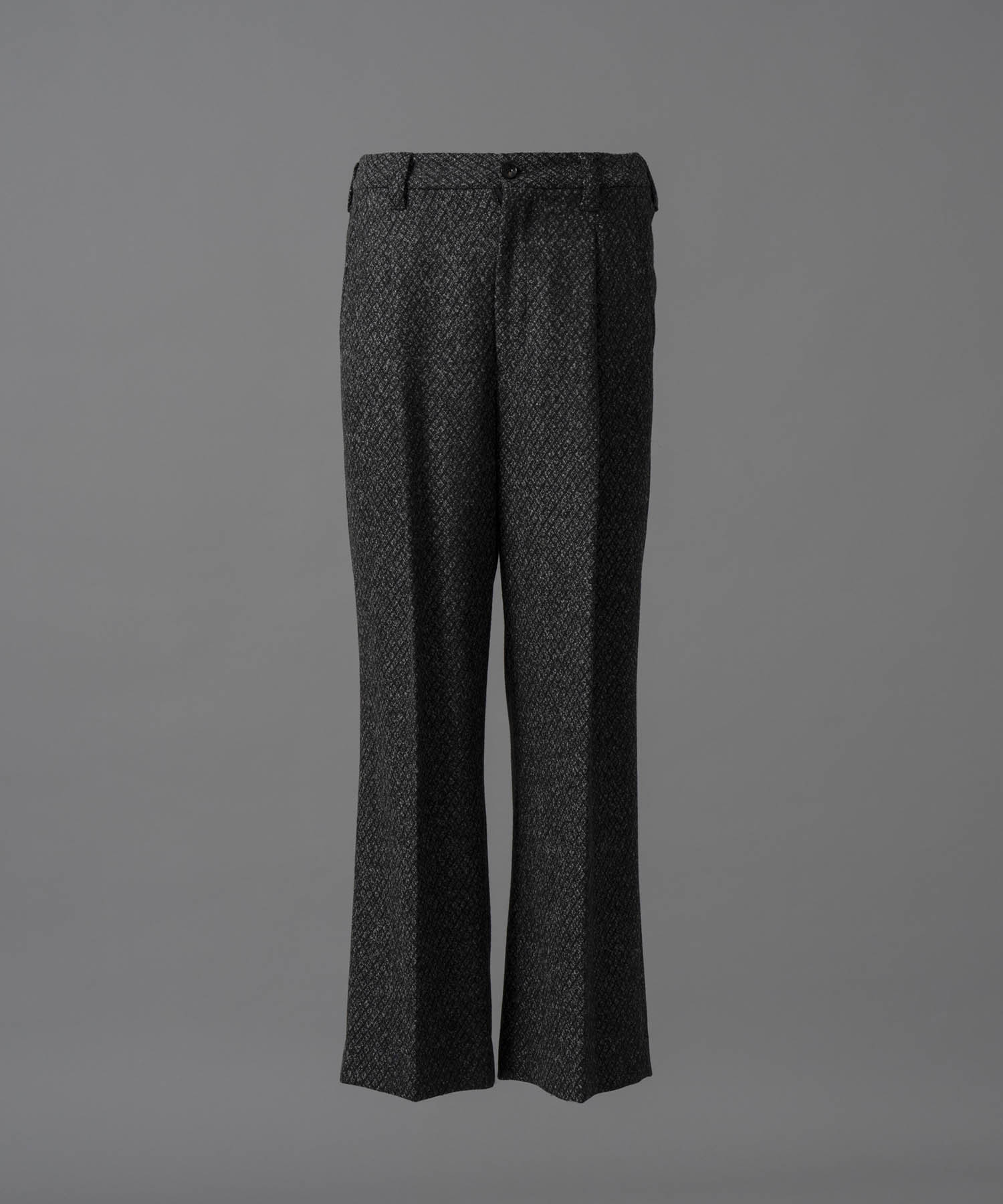 [Italian Dead Stock Fabric] ONE-TUCK WIDE PANTS (Copy)