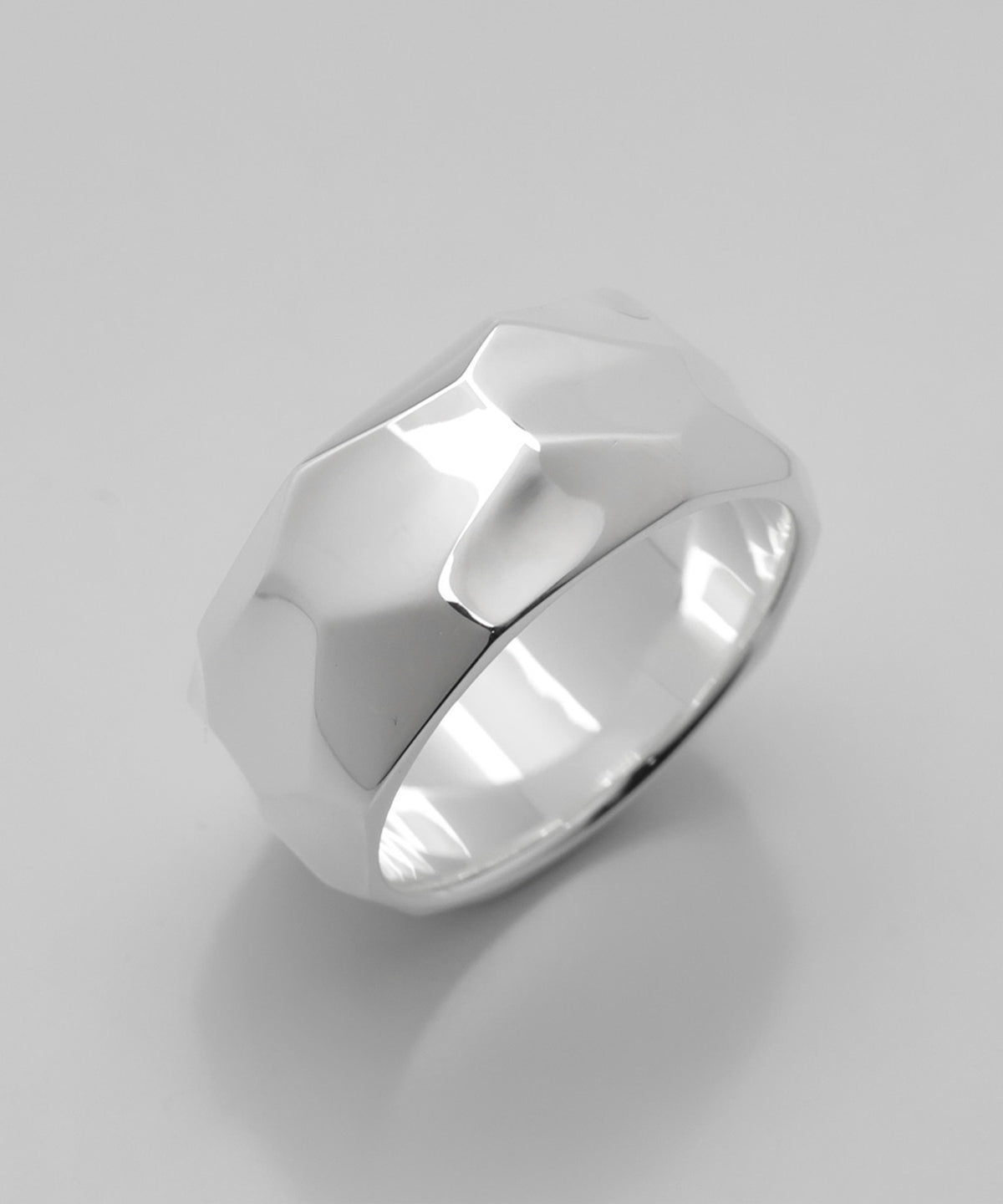 【25AW PRE-ORDER】【Made In YAMANASHI Jewelry】Uneven Wide Ring