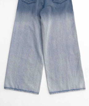 【24SUMMER PRE-ORDER】Gradation Wide Denim Pants