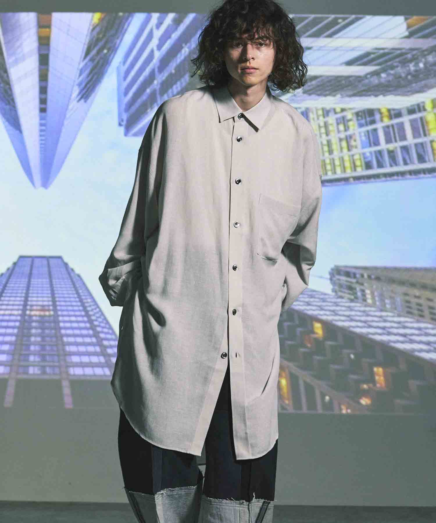 【1/17（金）12:00販売開始】【LIMITED EDITION】Prime-Over Maxi Shirt Coat