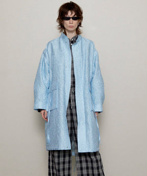 【25SPRING PRE-ORDER】2way Floating Jacquard Spring Mods Coat