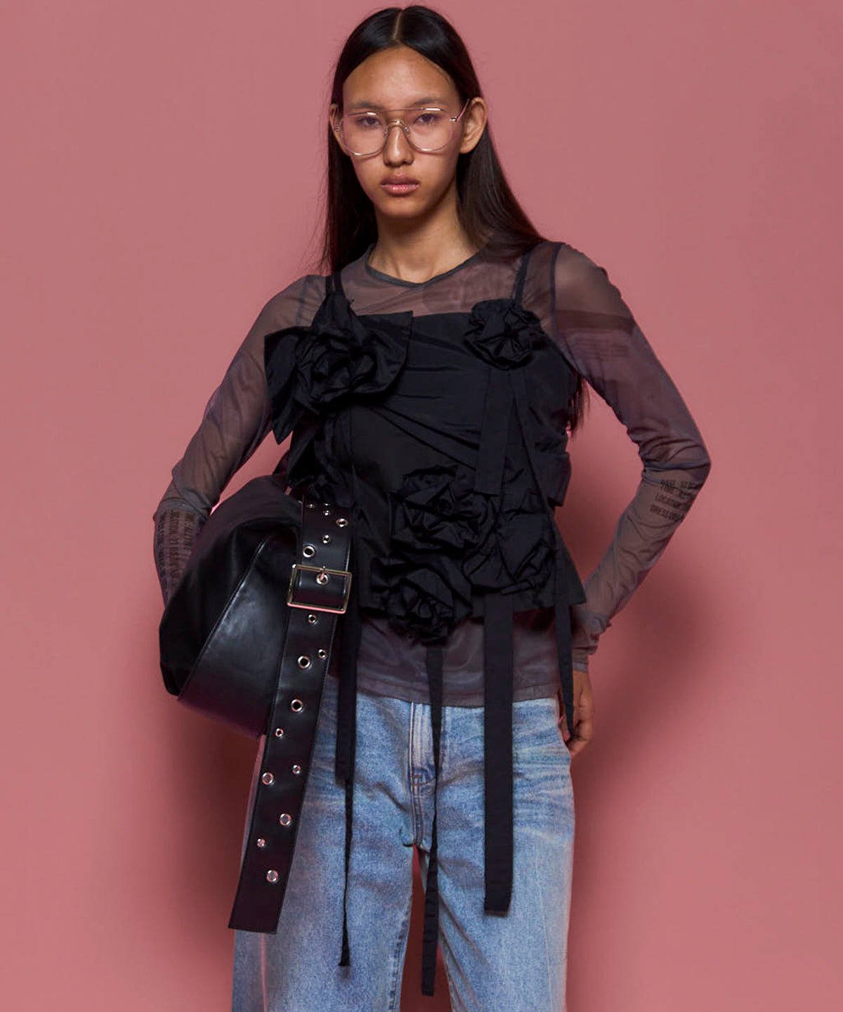 Motif Ribbon Bustier