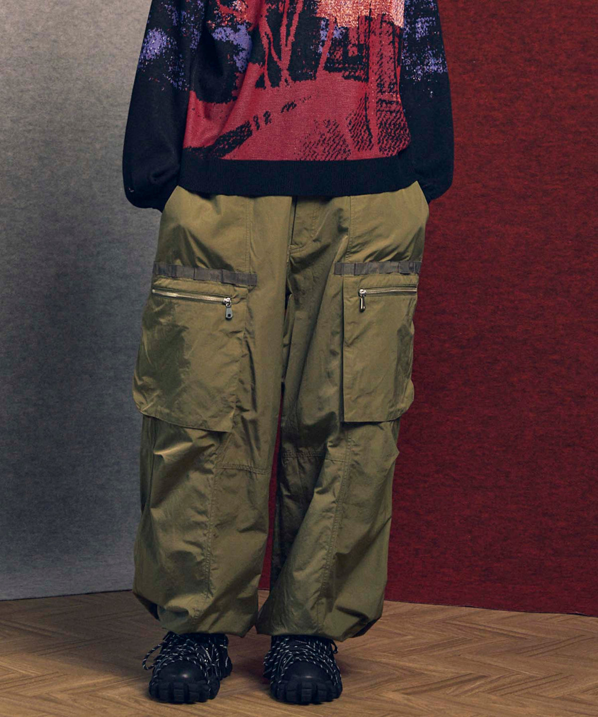 Big Pocket Wide Pants