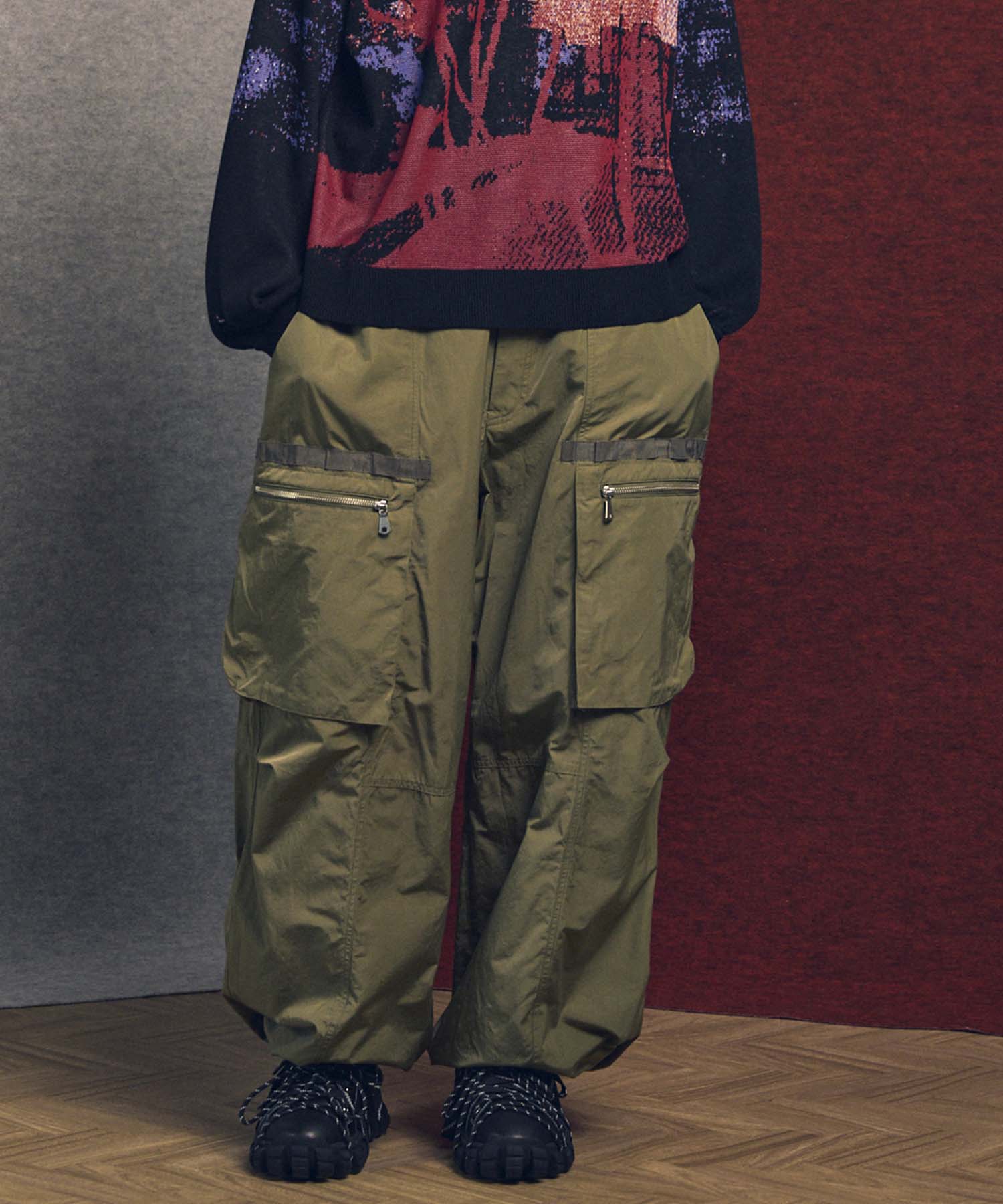 Big Pocket Wide Pants