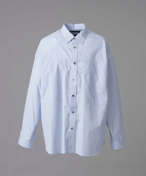 【Italian Dead Stock Fabric】Prime-Over Regular Collar Shirt