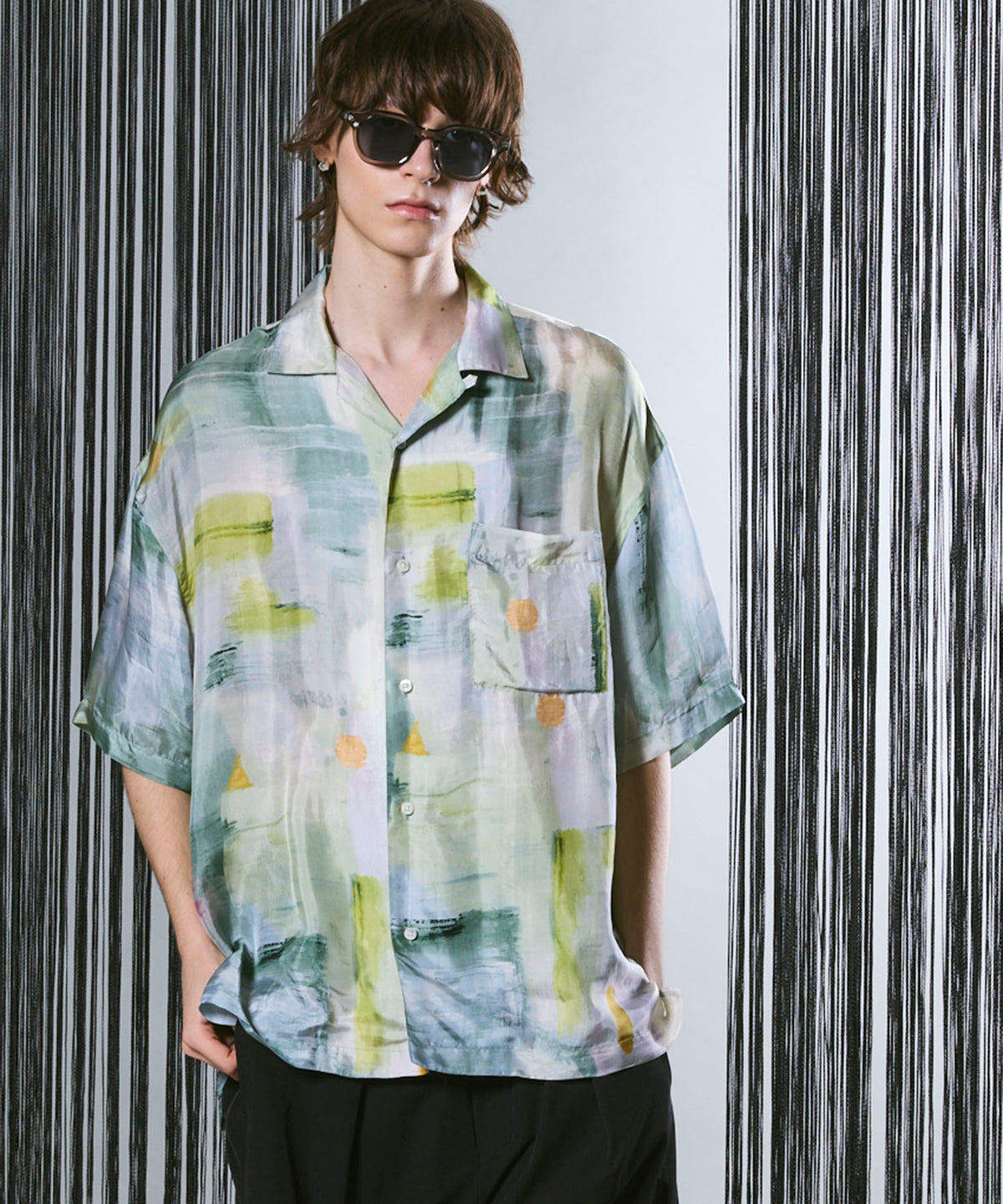 【LIMITED EDITION】Prime-Over Short Sleeve Open Collar Shirt