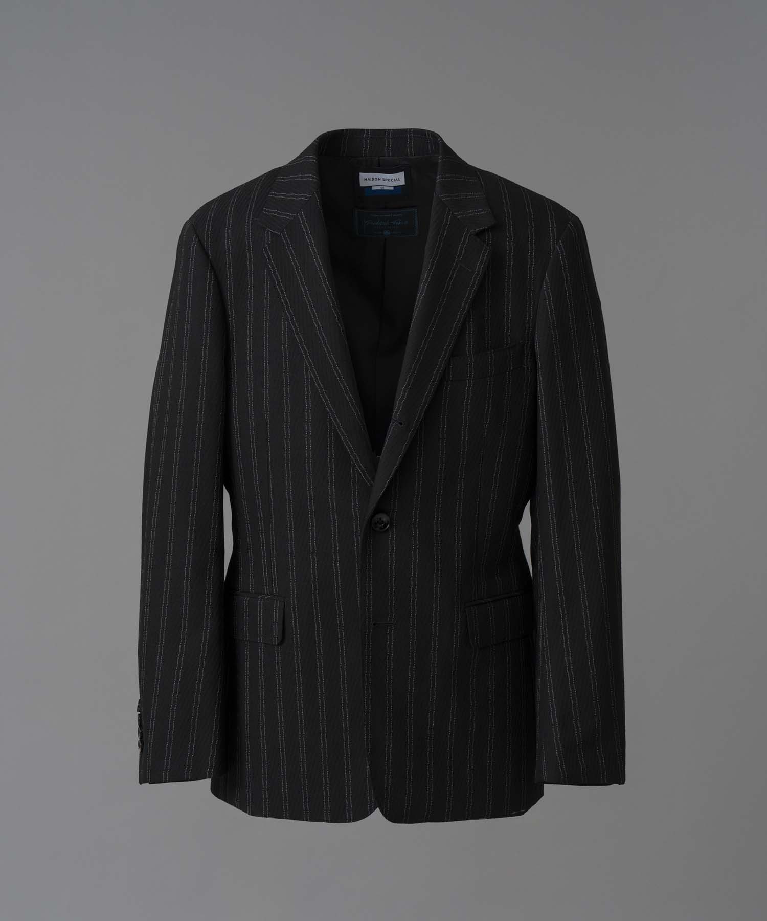 [Italian Dead Stock Fabric] Prime-OVER DOUBLE DOUBLE BREASTED JACKET (COPY)