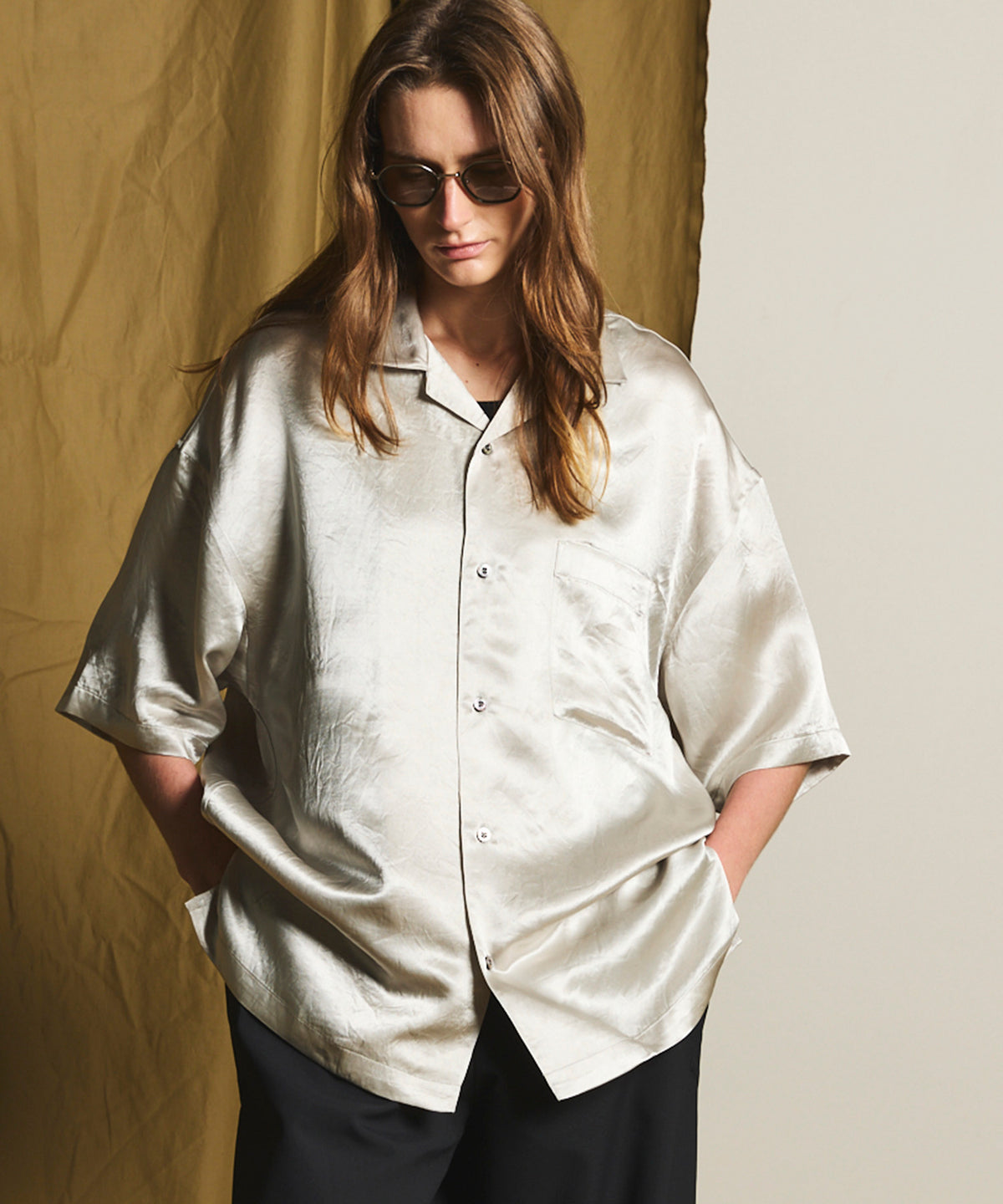 【LIMITED EDITION】Prime-Over Short Sleeve Open Collar Shirt