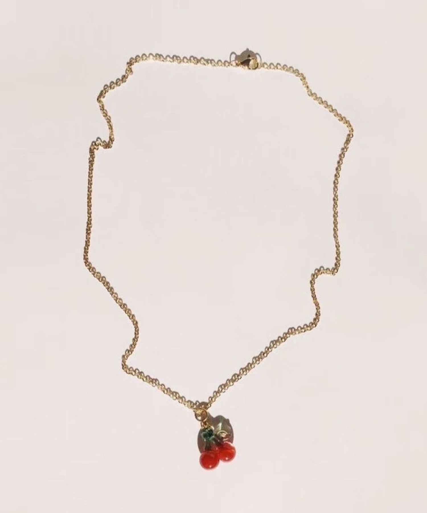 【Ninfa Handmade】Simple Chain-Cherry