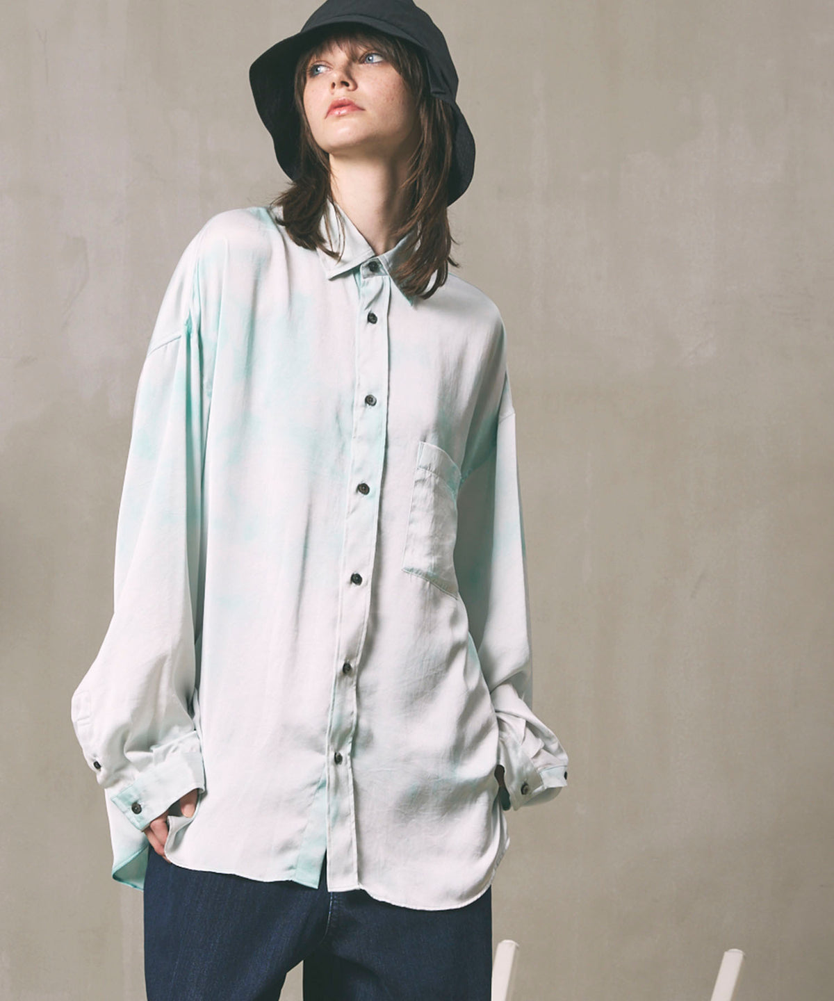 【Limited Edition】Prime-Over Regular Collar Shirt