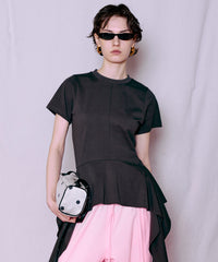 Ruffle Hem T-Shirt