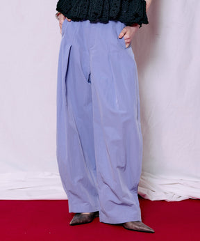 Tuck Cocoon Color Pants