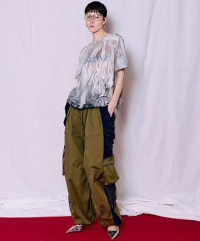 Bicolor Cargo Pants