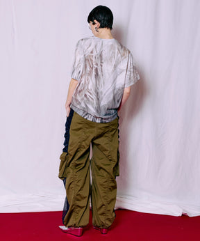 Bicolor Cargo Pants