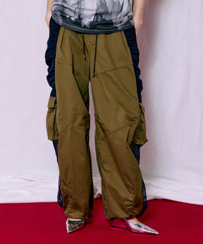Bicolor Cargo Pants