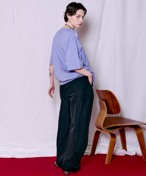 Tuck Cocoon Color Pants