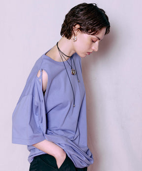 不对称垂坠 T 恤