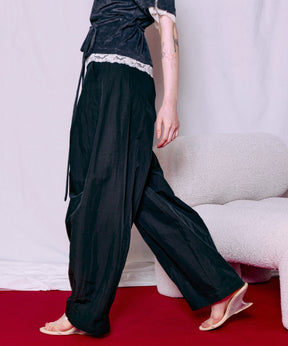 Tuck Cocoon Color Pants