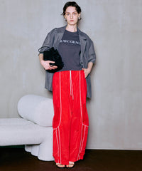[PRE-ORDER]Mesh Sporty Balloon Pants