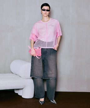 【PRE-ORDER】Sheer Layered T-Shirt
