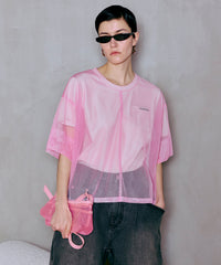 【SALE】Sheer Layered T-Shirt
