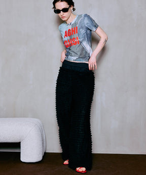 Tulle Tiered Easy Pants