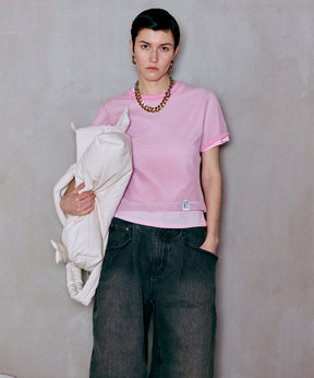 [2026Summer PRE-ORDER] Mesh Layered T-Shirt
