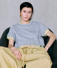 French Terry Layered Set T-Shirt