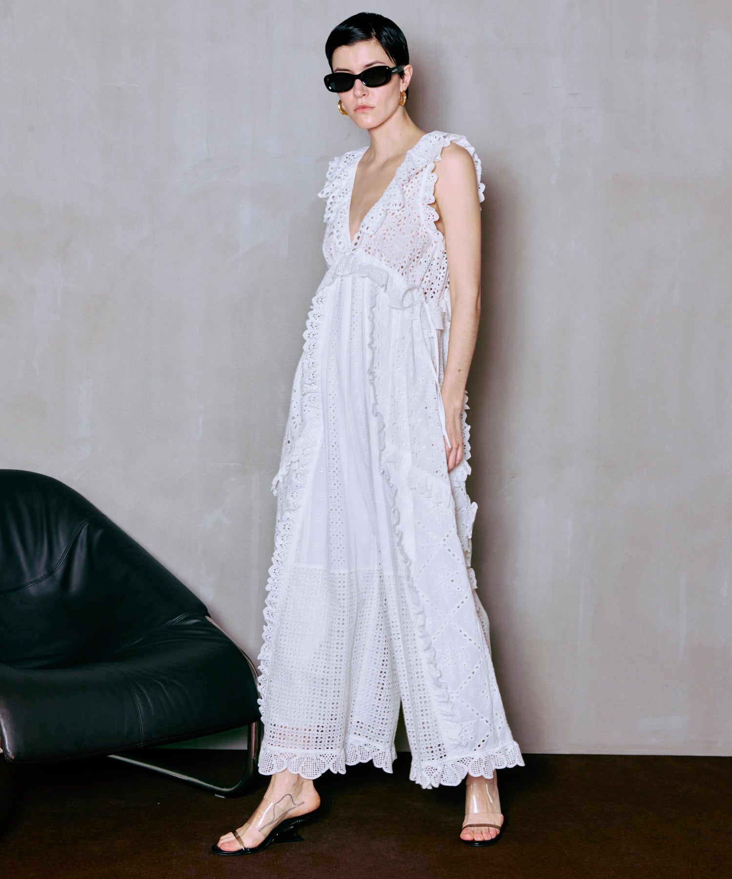 【PRE-ORDER】Lace Patch Rompers