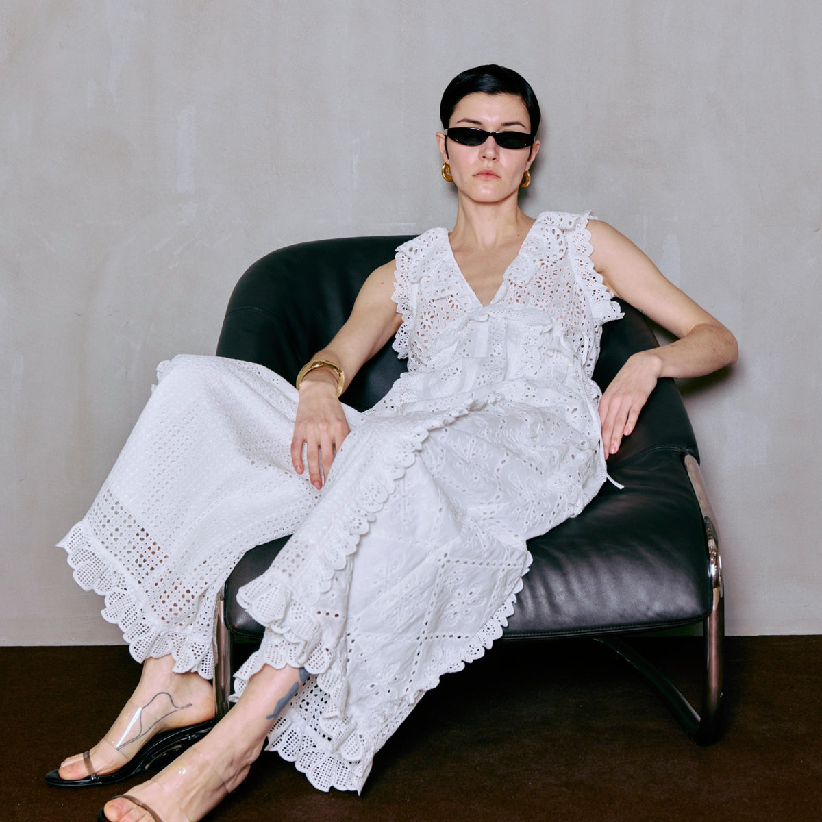 PRE-ORDER】Lace Patch Rompers