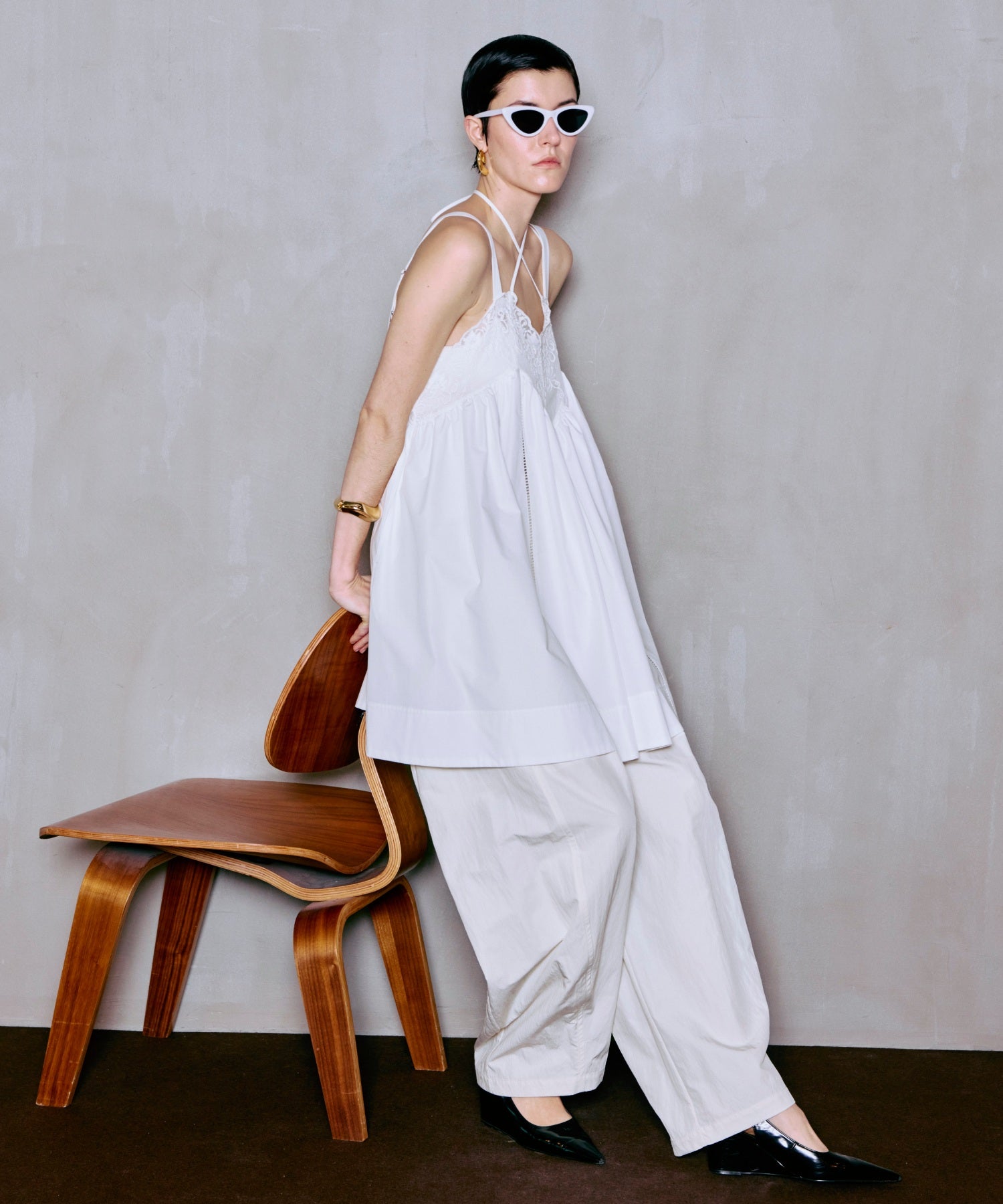Lace V-Neck Tunic