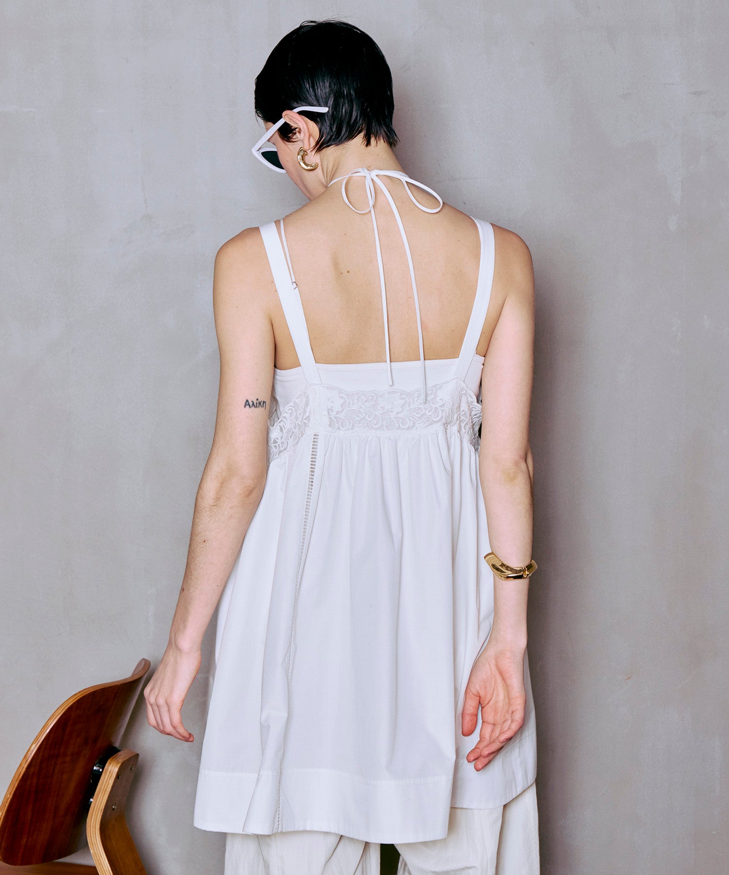 Lace V-Neck Tunic