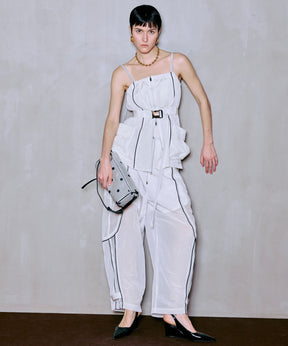 [2026Summer PRE-ORDER]Mesh Sporty Balloon Pants