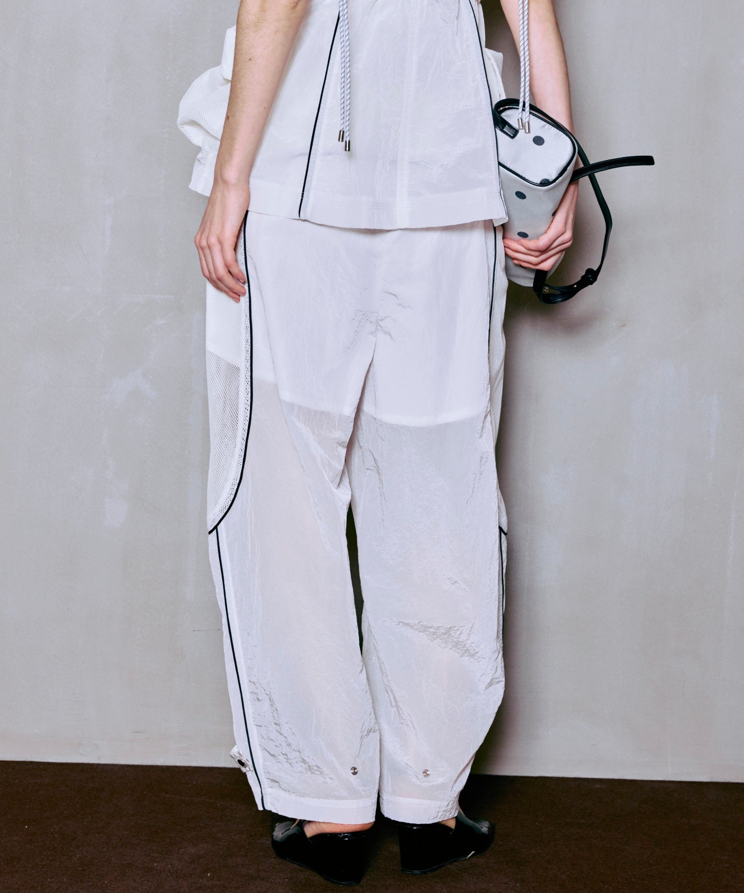 [2026Summer PRE-ORDER]Mesh Sporty Balloon Pants