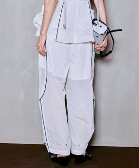 [2026Summer PRE-ORDER]Mesh Sporty Balloon Pants
