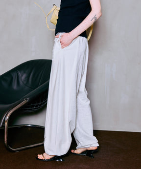 Front Zip Sweat Pants